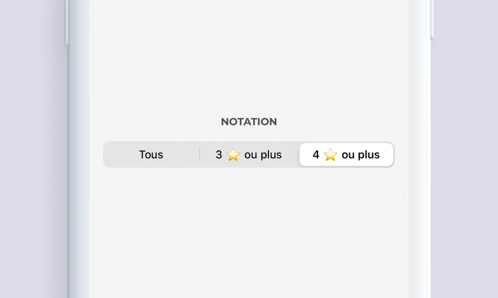 Filtre Chargemap Plus notes