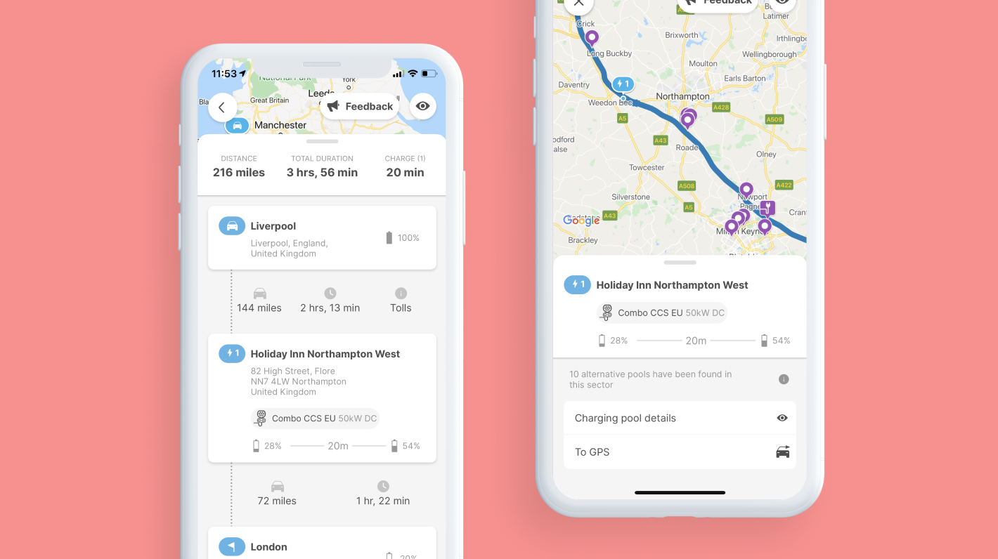 Etravelling here comes the Chargemap route planner!